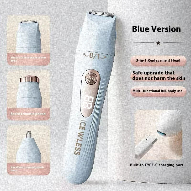 Electric Epilator For Women Shaver Lady Shaver Body Hair Trimmer Armpit Bikini Arm Leg Face Portable Painless Depilator
