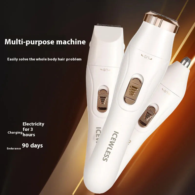 Electric Epilator For Women Shaver Lady Shaver Body Hair Trimmer Armpit Bikini Arm Leg Face Portable Painless Depilator