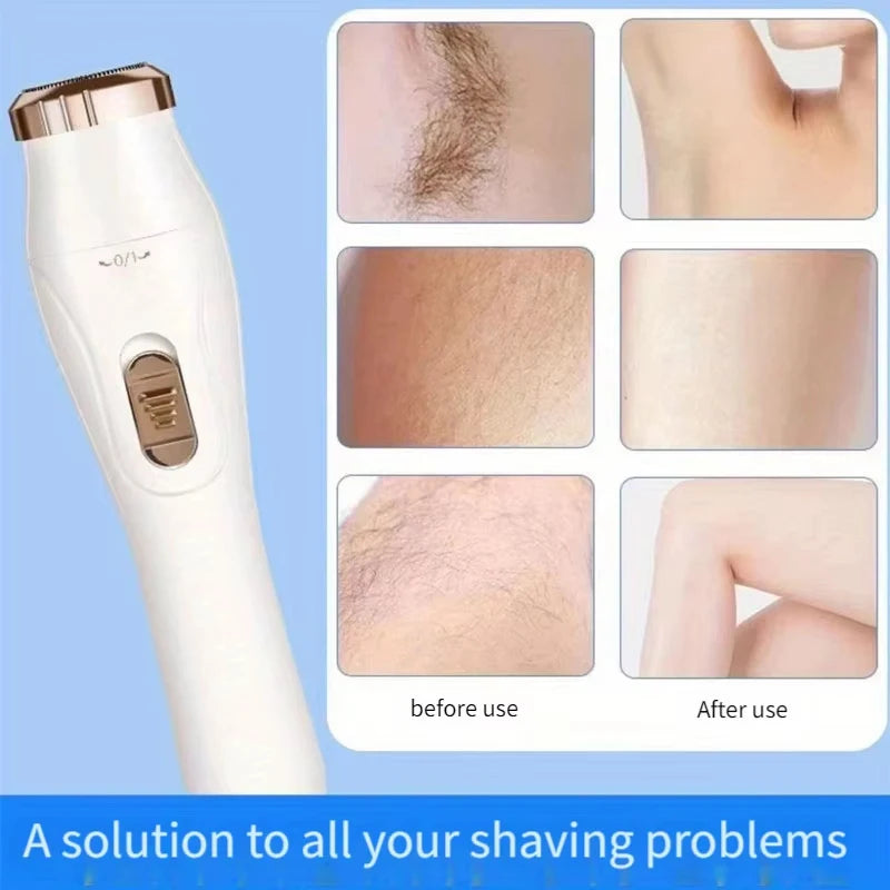 Electric Epilator For Women Shaver Lady Shaver Body Hair Trimmer Armpit Bikini Arm Leg Face Portable Painless Depilator