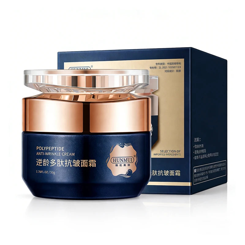 Polypeptide Anti-Wrinkle Firming Anti-Aging Face Cream | Firming Lifting Moisturizer | Wrinkle Reduction | 24H Hydration