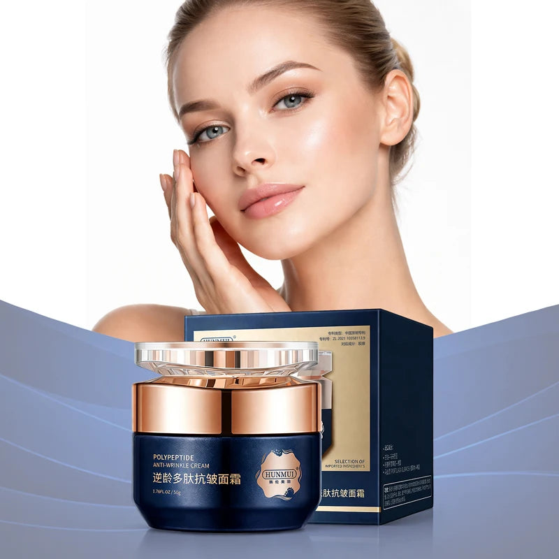 Polypeptide Anti-Wrinkle Firming Anti-Aging Face Cream | Firming Lifting Moisturizer | Wrinkle Reduction | 24H Hydration